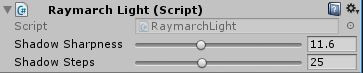 RaymarchLight component