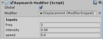 RaymarchModifier component